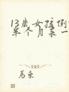 13岁女孩例假半个月来一次正常吗封面