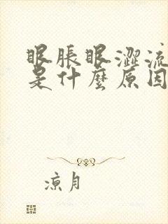 眼胀眼涩流眼泪是什么原因