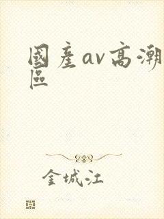 国产av高潮一区封面