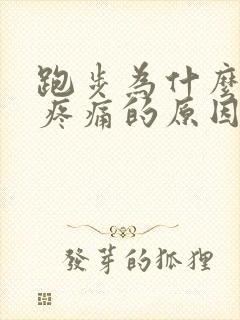 跑步为什么膝盖疼痛的原因