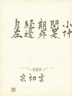 月经期间小肚子左边疼是什么原因女性封面