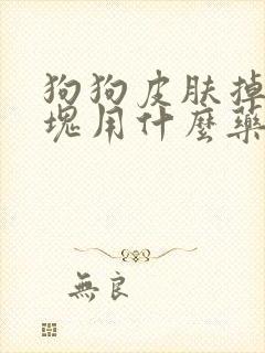 狗狗皮肤掉毛一块用什么药封面