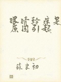 眼睛干痒是什么原因引起