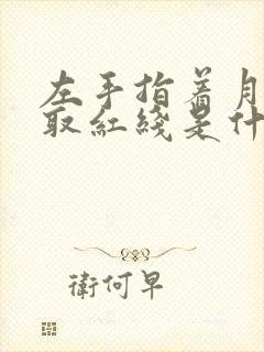 左手指着月右手取红线是什么歌