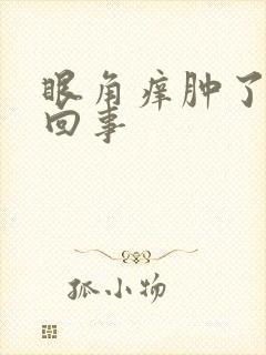 眼角痒肿了怎么回事