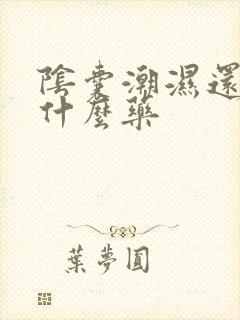 阴囊潮湿还疼吃什么药