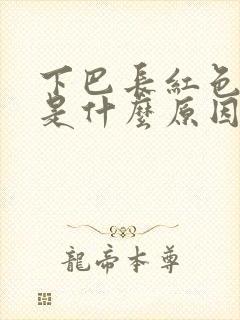下巴长红色疙瘩是什么原因封面