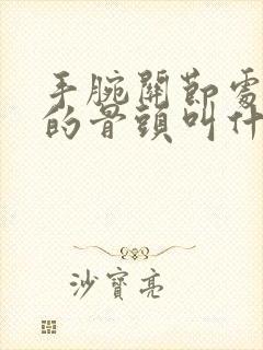 手腕关节处凸起的骨头叫什么