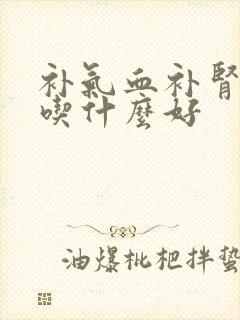 补气血补肾养肝吃什么好