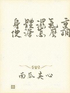 身体湿气重每天便溏怎么调理