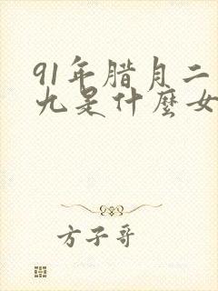 91年腊月二十九是什么女命