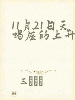 11月21日天蝎座的上升星座