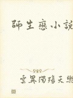 师生恋小说