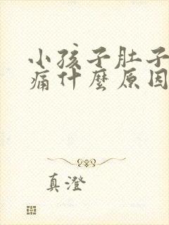 小孩子肚子左边痛什么原因引起的