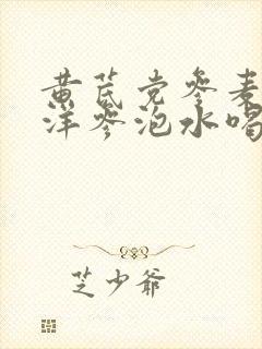 黄芪党参麦冬西洋参泡水喝有什么功效