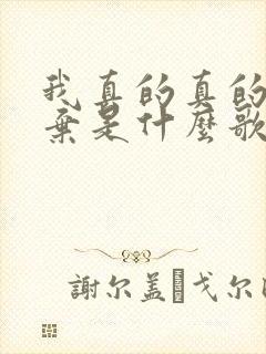 我真的真的想放弃是什么歌的歌词