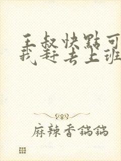 王叔快点可以吗我赶去上班