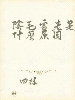 阴毛处老是痒是什么原因