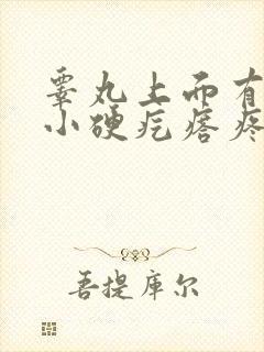 睾丸上面有一个小硬疙瘩疼