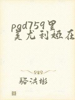pgd759里美尤利娅在线播放封面