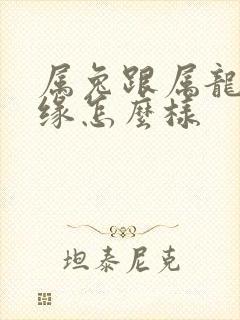 属兔跟属龙的姻缘怎么样