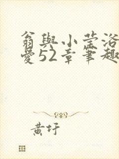 翁与小莹浴室欢爱52章笔趣阁封面