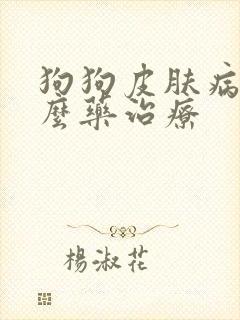 狗狗皮肤病用什么药治疗