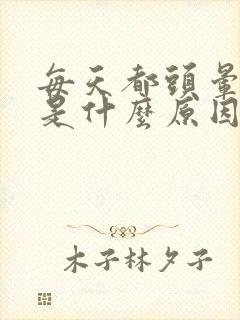 每天都头晕头疼是什么原因