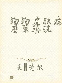 狗狗皮肤病用什么草药洗