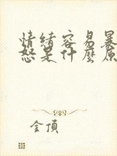情绪容易暴躁易怒是什么原因