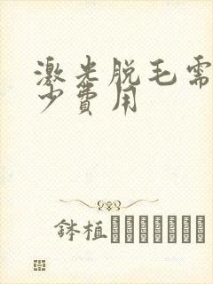 激光脱毛需要多少费用封面