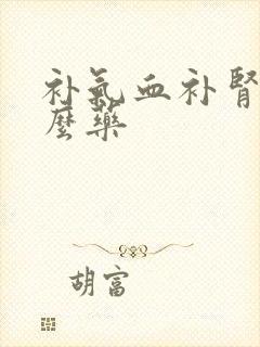 补气血补肾吃什么药