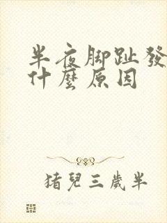 半夜脚趾发麻是什么原因