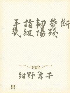 手指韧带断裂算几级伤残