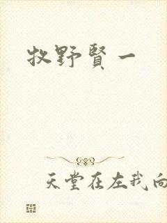 牧野贤一封面