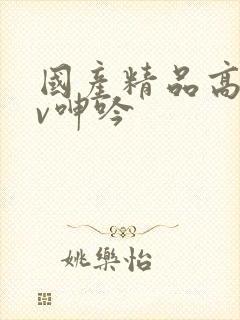 国产精品高潮av呻吟