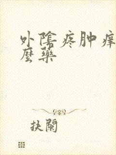 外阴疼肿痒用什么药