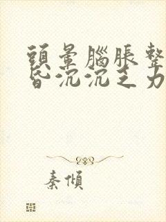 头晕脑胀整天昏昏沉沉乏力想睡觉封面