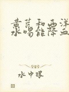 黄芪和西洋参泡水喝能降血糖吗