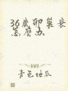 36岁卵巢衰老怎么办封面