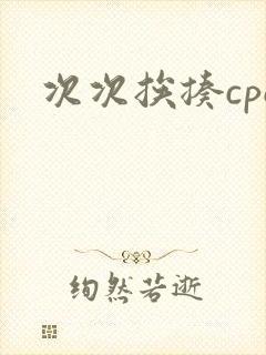 次次挨揍cpo
