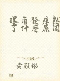 眼角发痒然后肿了什么原因