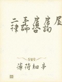 二手房房屋纠纷律师咨询
