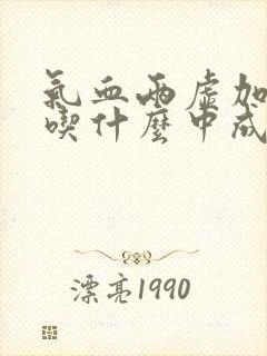 气血两虚加阳虚吃什么中成药封面