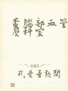 查脑部血管挂什么科室封面