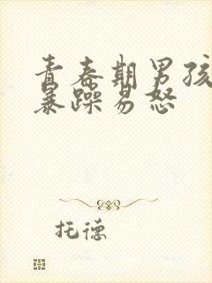 青春期男孩脾气暴躁易怒