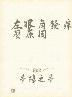 左眼角发痒是什么原因