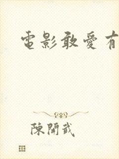 电影敢爱有梦封面