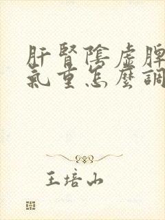 肝肾阴虚脾虚湿气重怎么调理