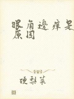眼角边痒是什么原因